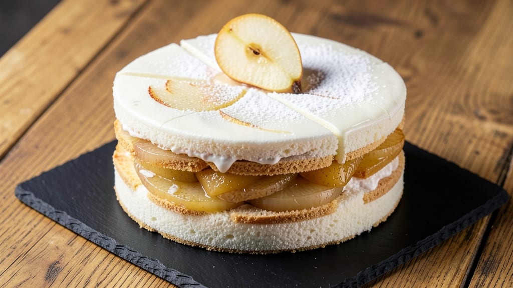 Asian Pear Cake Recipe: Fragrant Spice and Vanilla Layers