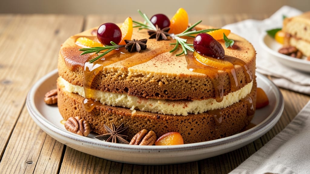 Alternative Christmas Cake Recipe: Spiced Fruit and Boozy Moisture Locked in Buttery Layers