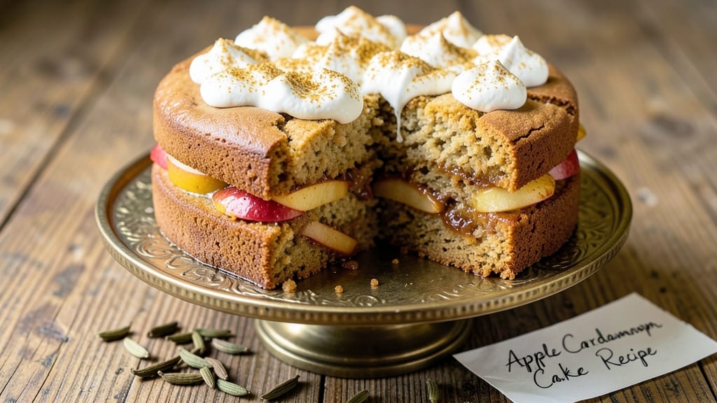 Apple Cardamom Cake Recipe: Warm Spice and Buttery Crunch in One Bake