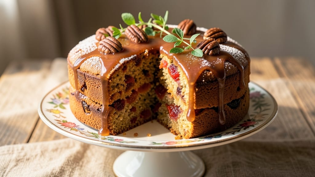 Apricot Brandy Fruit Cake Recipe: Boozy Spice Infusion for Holiday Memories