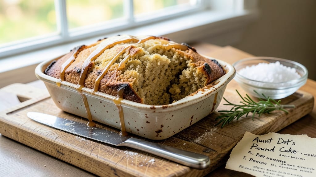 Aunt Dot's Pound Cake Recipe: Vanilla-Butter Bliss With Crumb-Topped Magic