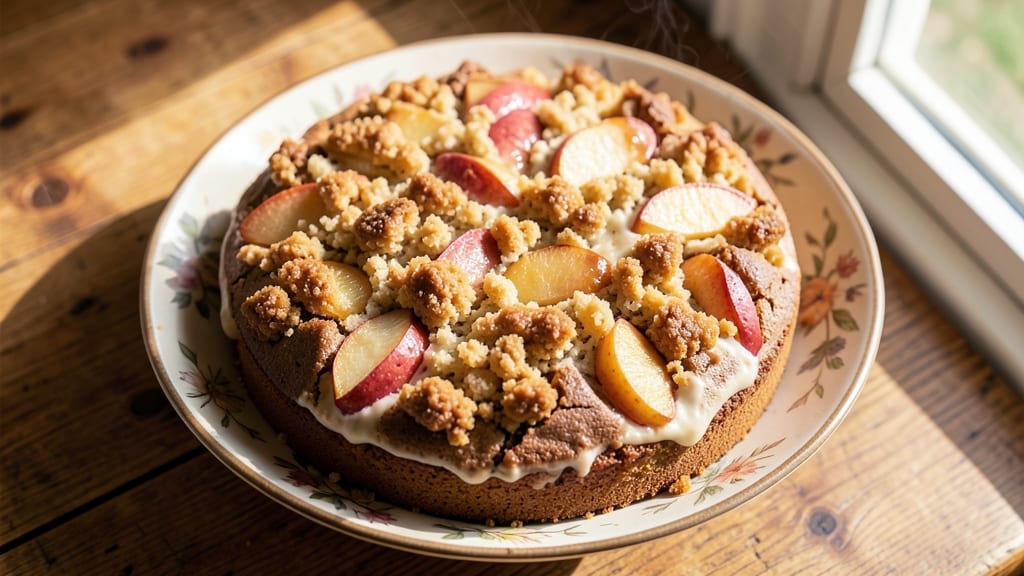 Apple Buttermilk Coffee Cake Recipe: Streusel-Topped Warmth With Apple Filling