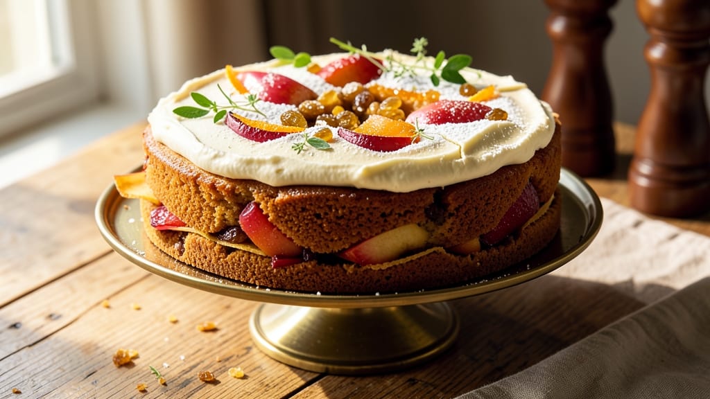 Apple and Fruit Cake Recipe: Warm Spiced Layers With Moist Citrus Zest