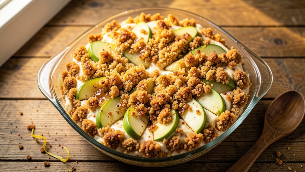 Martha Stewart's Apple Crumb Cake Recipe: Warm Spiced Filling With Buttery Crunch Top