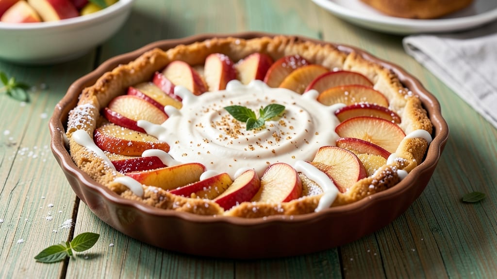 Apple Cheesecake Tart Recipe: Buttery Crust Meets Spiced Apple Filling