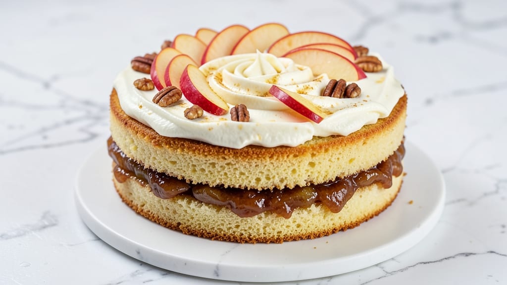 Apple Birthday Cake Recipe: Vanilla Bean Frosting That Melts Like Butter