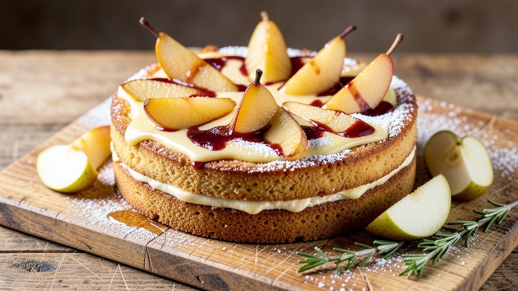 Anjou Pear Cake Recipe: Caramelized Fruit and Buttery Layers in One Dish