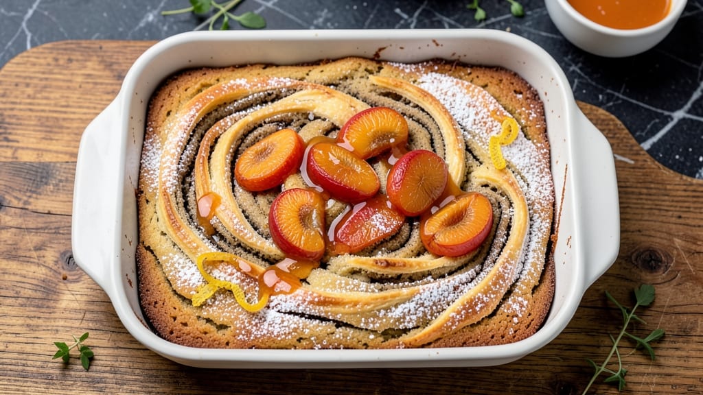 Apricot Danish Coffee Cake Recipe: Buttery Layers with Jam-Stuffed Swirls