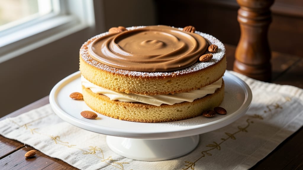 Almond Frangipane Cake Recipe: Buttery Layers and Spiced Almond Filling