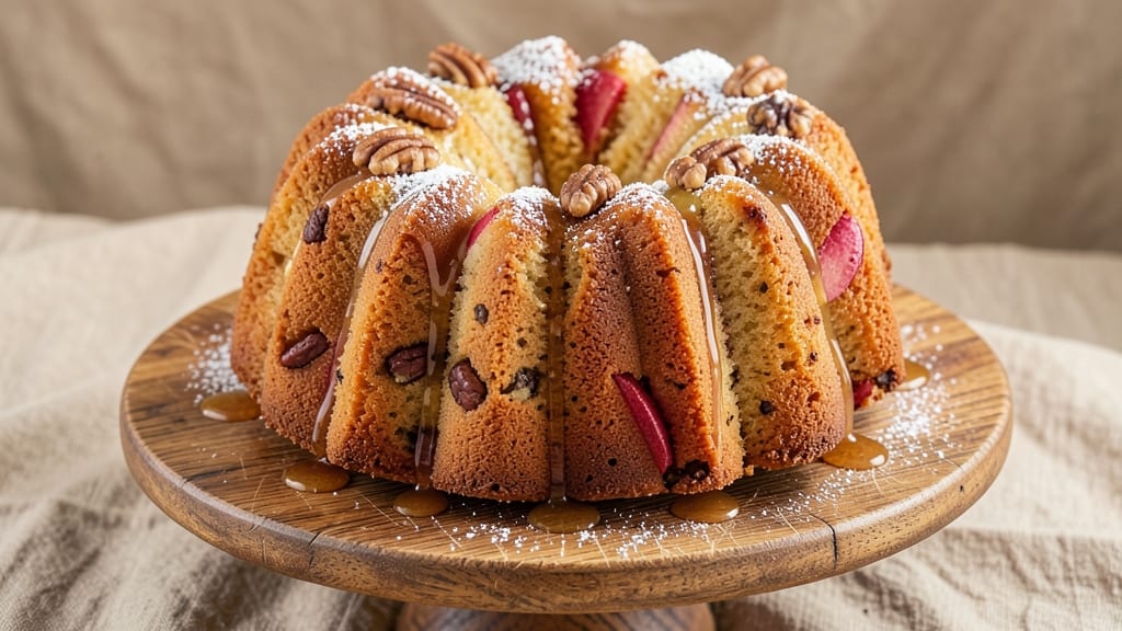 Apple Nut Bundt Cake Recipe: Warm Spice-Infused Layers With Buttery Streusel Top