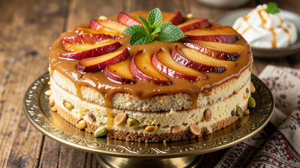 Apple Cake Indian Recipe: Spiced Cardamom and Warm Cinnamon Delight