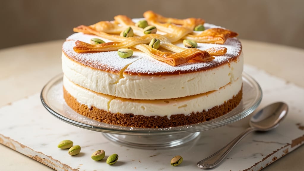 Arabic Milk Cake Recipe: Silky Rosewater Swirl With Cardamom Kiss
