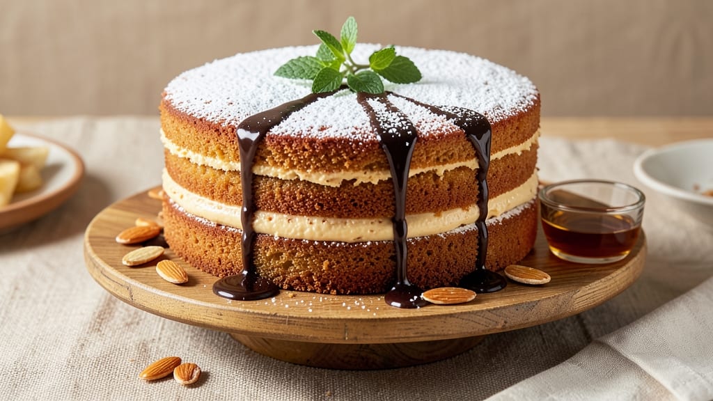 Amaretto Sour Cake Recipe: Boozy Vanilla Layers With Citrus Zing