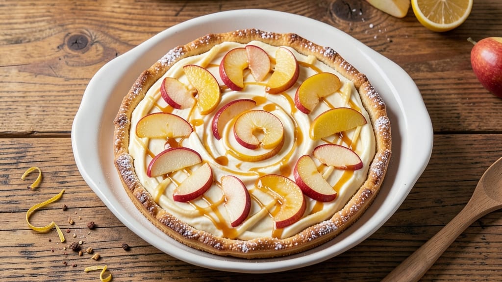 Apple Cheesecake Pastry Recipe: Buttery Crust Meets Spiced Apple Swirls