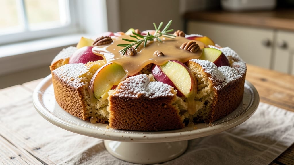 Apple Cake Recipe With Self-Raising Flour: Vanilla-Infused Moistness and Buttery Streusel Crown
