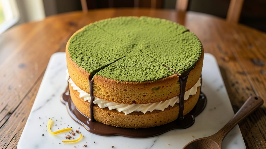Asian Roll Cake Recipe: Matcha-Infused Layers With Silky Cheese Filling