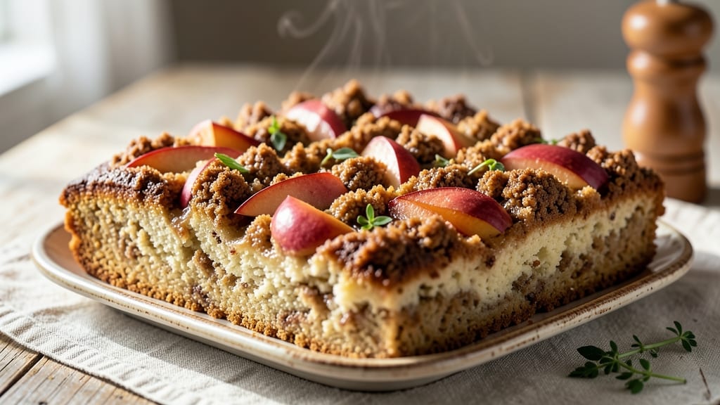 Apple Cinnamon Streusel Coffee Cake Recipe: Warm Spice Swirls and Buttery Crunch Top
