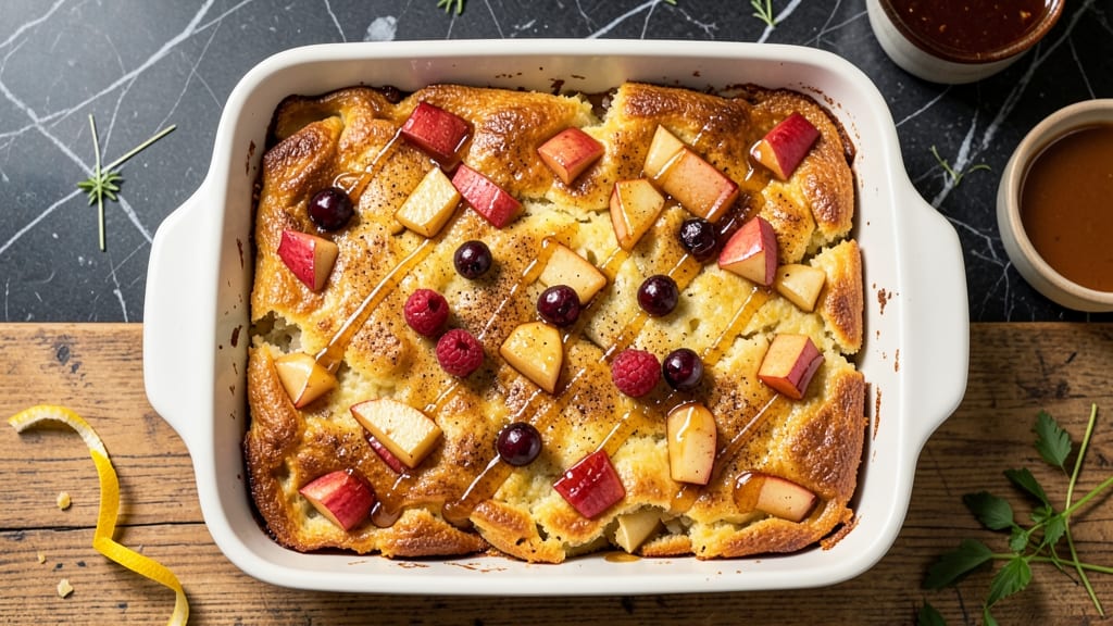 Apple Pancake Casserole Recipe: Warm Spiced Streusel Crown Over Moist Apple Layers