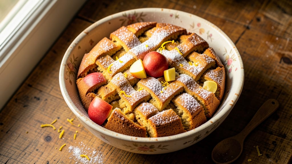 Apple Cake Recipe No Oil: Moist Vanilla Layers Crowned With Warm Spiced Streusel
