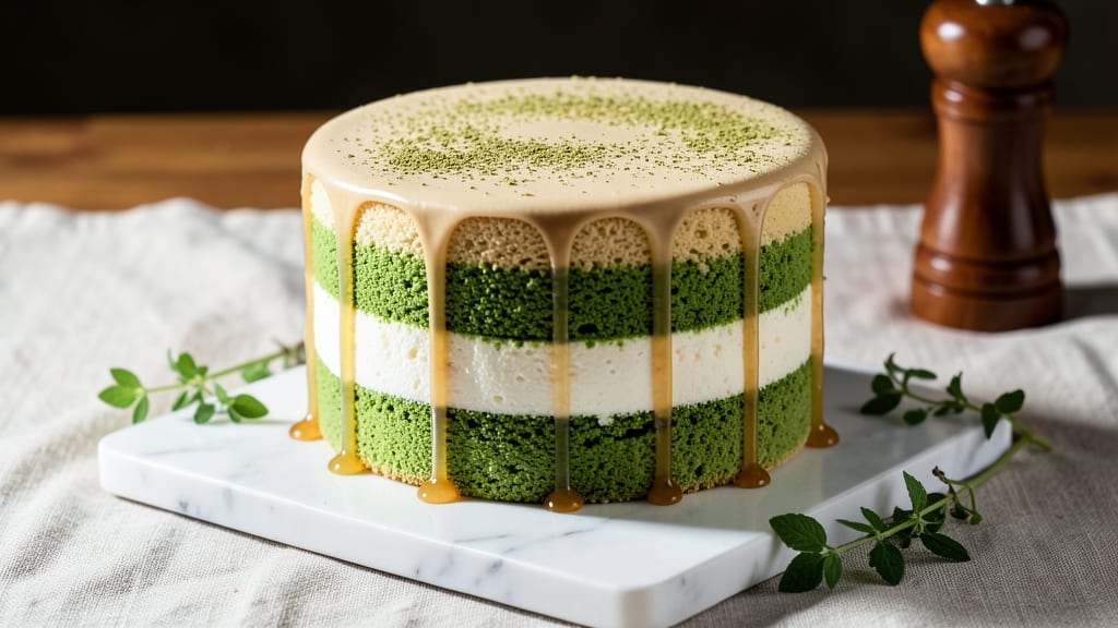 Asian-Style Sponge Cake Recipe: Light as Air with Matcha Infusion