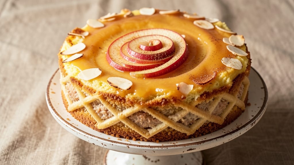 Apple Frangipane Cake Recipe: Buttery Streusel Crown Over Vanilla-Spiced Apple Bliss