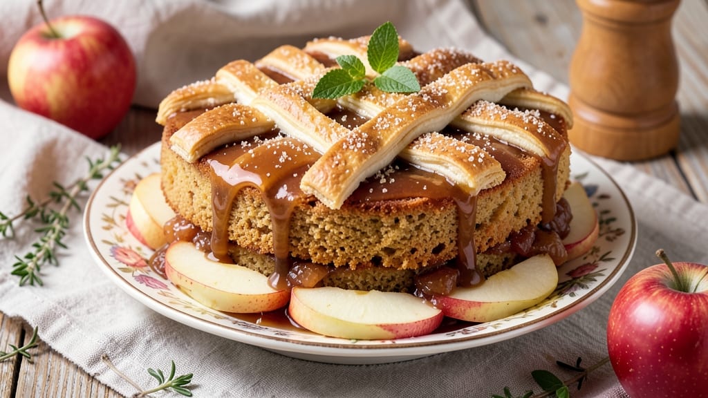 Apple Cake Recipe UK: Buttery Crust Meets Warm Spiced Apple Filling