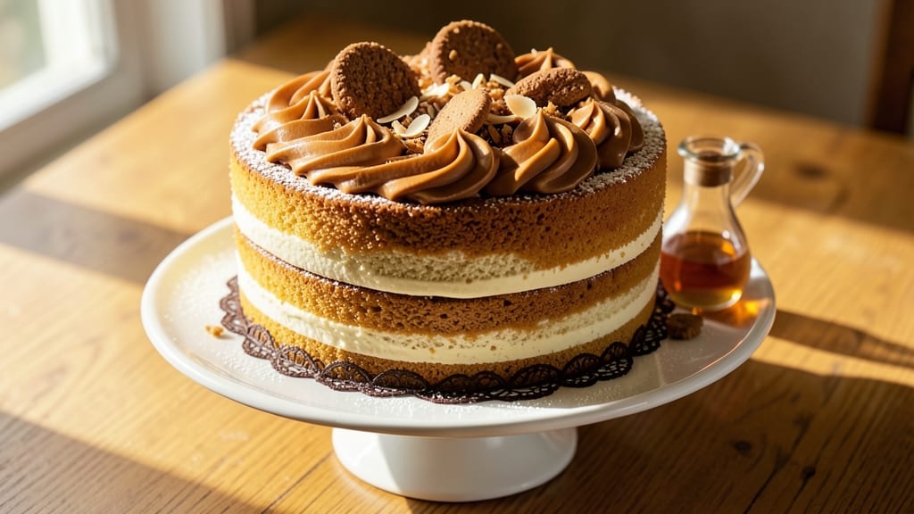 Amaretto Cake Recipe Kosher: Nutty Vanilla Layers With Boozy Depth