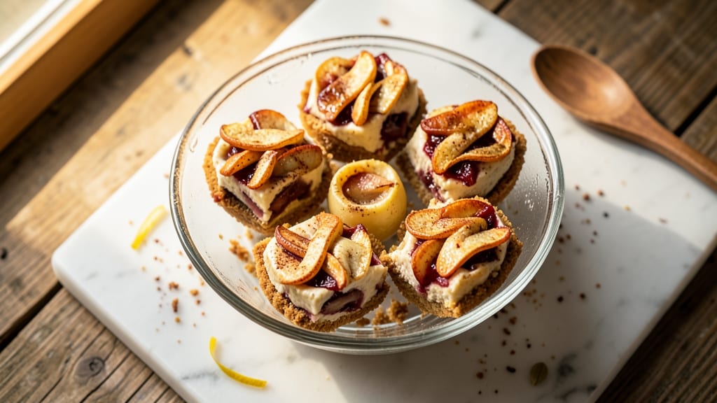 Apple Pie Cheesecake Bites Recipe: Mini Dessert Hybrid With Spiced Apple Swirl