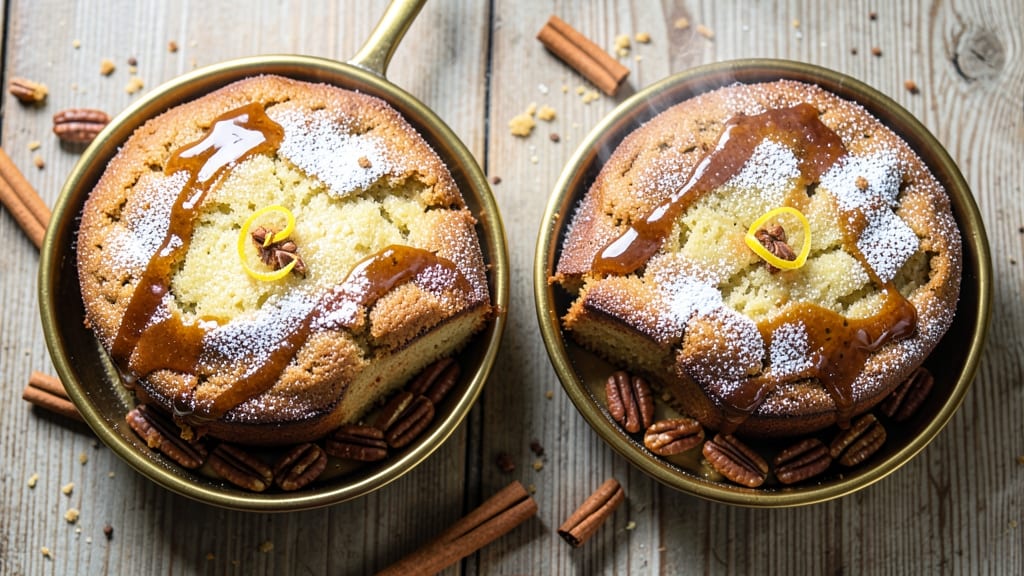 Applejack Cake Recipe: Spiced Rum-Infused Layers with Caramelized Apple Topping