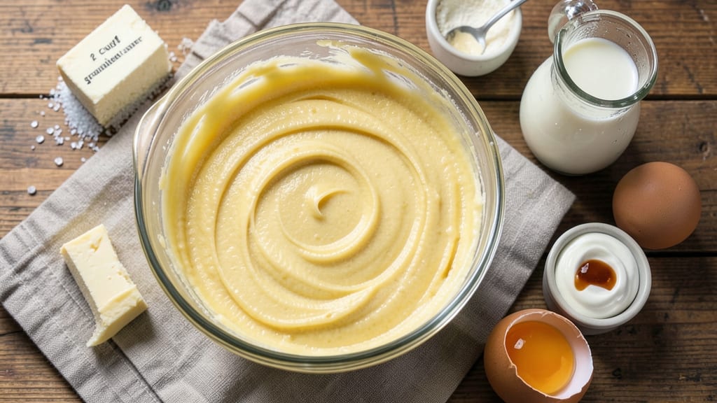 Amazing Yellow Cake Recipe: Moist Layers and Vanilla Bean Swirl Bliss