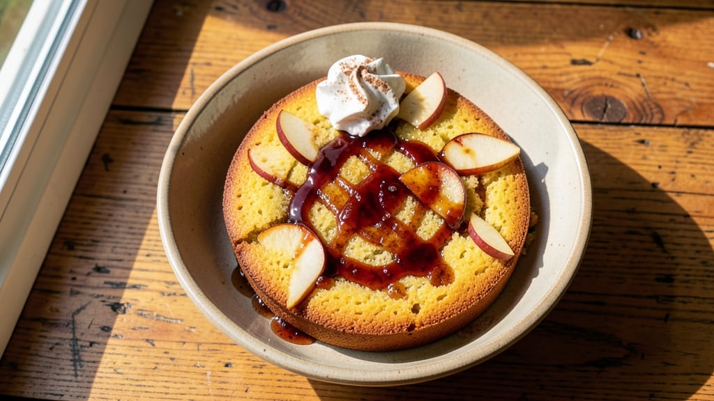 Apple Cider Cake Recipe Using Yellow Cake Mix: Spiced Apple Streusel Crown Over Moist Vanilla Layers