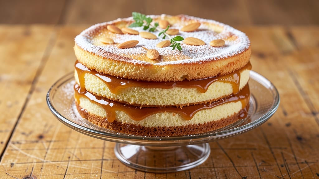 Armenian Mikado Cake Recipe: Layered Nutty Crunch and Citrus Zest Magic
