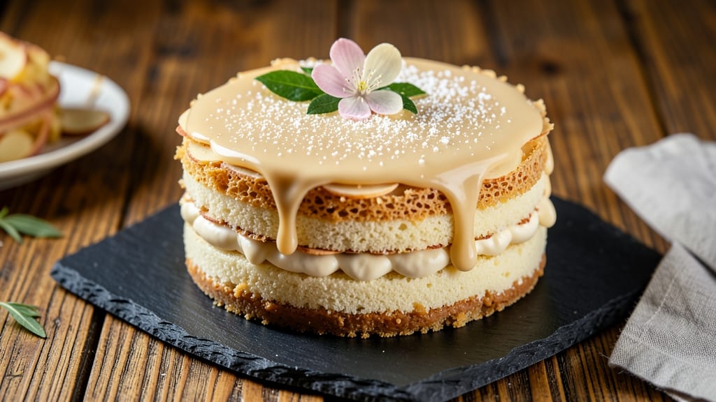 Almond Roca Cake Recipe: Crunchy Top, Silky Pull-Apart Layers