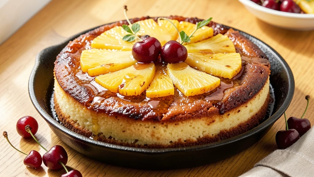 America's Test Kitchen Pineapple Upside Down Cake Recipe: Caramelized Top and Juicy Fruit Layers