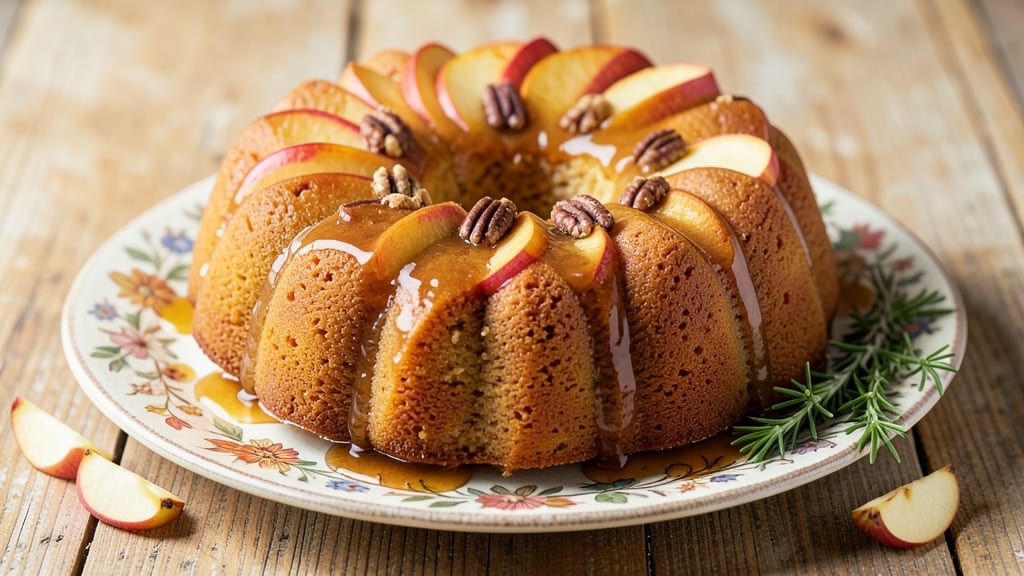 Apple Honey Bundt Cake Recipe: Warm Spice and Golden Glaze Magic