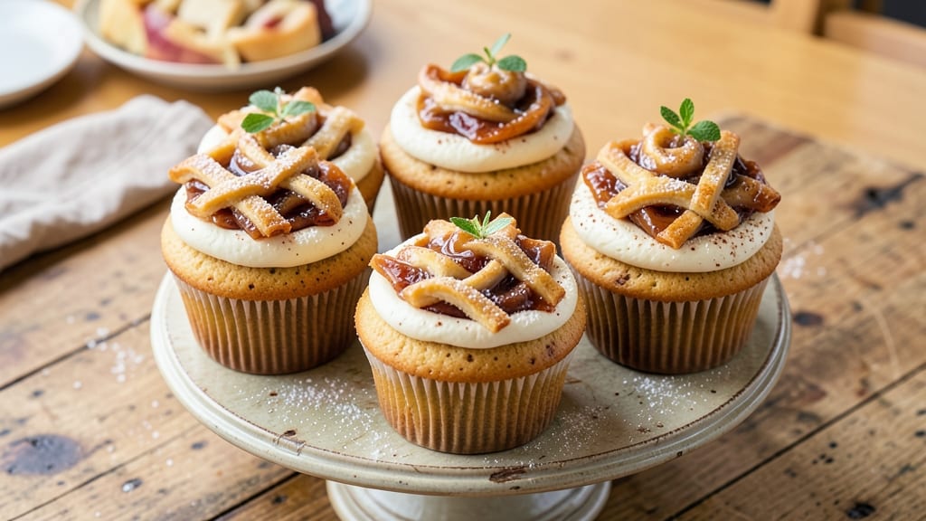 Apple Pie Filling Cupcakes Recipe: Mini Desserts With Spiced Apple Flavor Twist