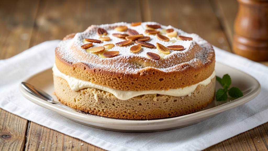Almondy Cake Recipe: Nutty Moistness With Vanilla Bean Depth