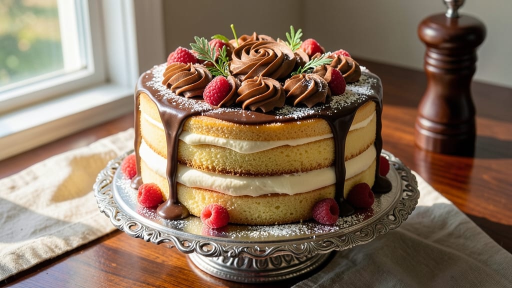 Anniversary Cake Recipe Ideas: Romantic Tiered Elegance in 3 Layers