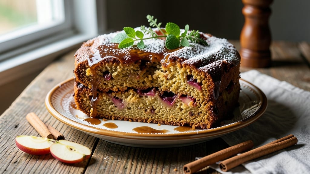 Apple Molasses Cake Recipe: Spiced Warmth With Buttery Streusel Crown