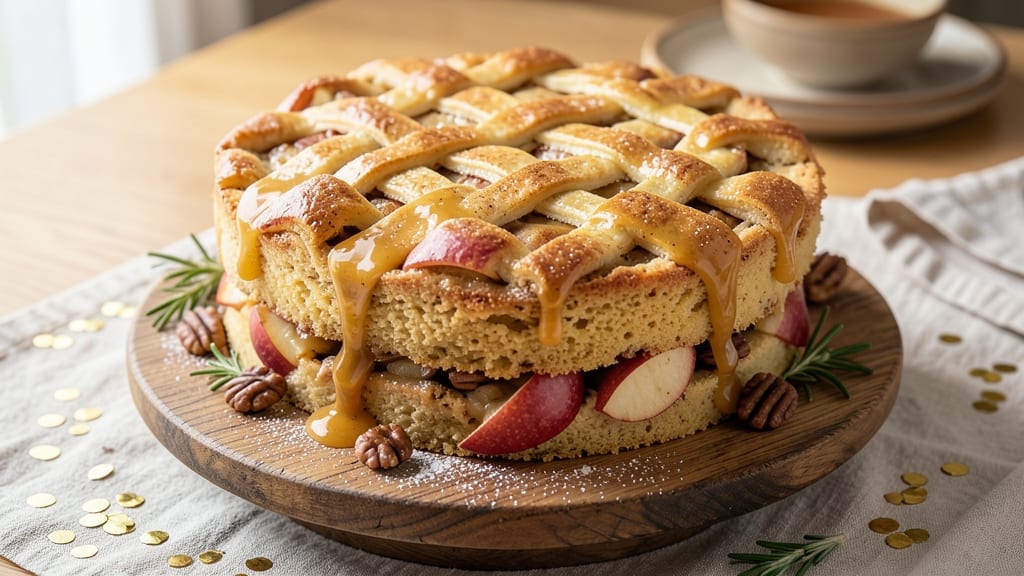 Apple Pie Cake Recipe From Scratch: Homemade Layers With Streusel Crunch