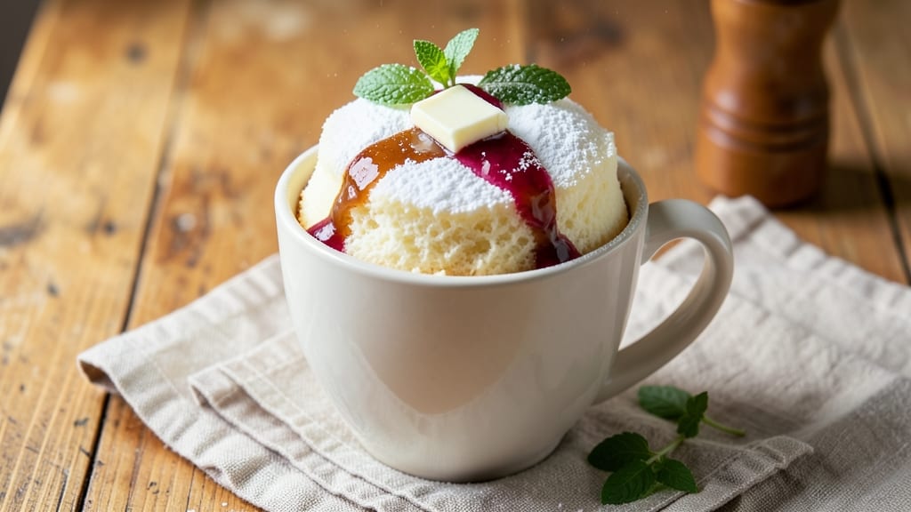 Angel Food Cake in a Mug Recipe: Fluffy Cloud Texture Without Mixing Bowls