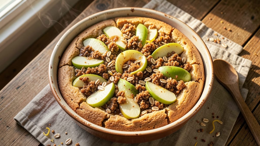 Apple Crumb Cake Recipe With Cake Mix: Spiced Streusel Crown Over Warm Apple Layers