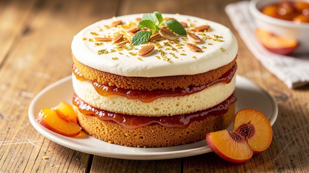 Apricot Jam Cake Recipe: Warm Spiced Layers with Fruity Swirls
