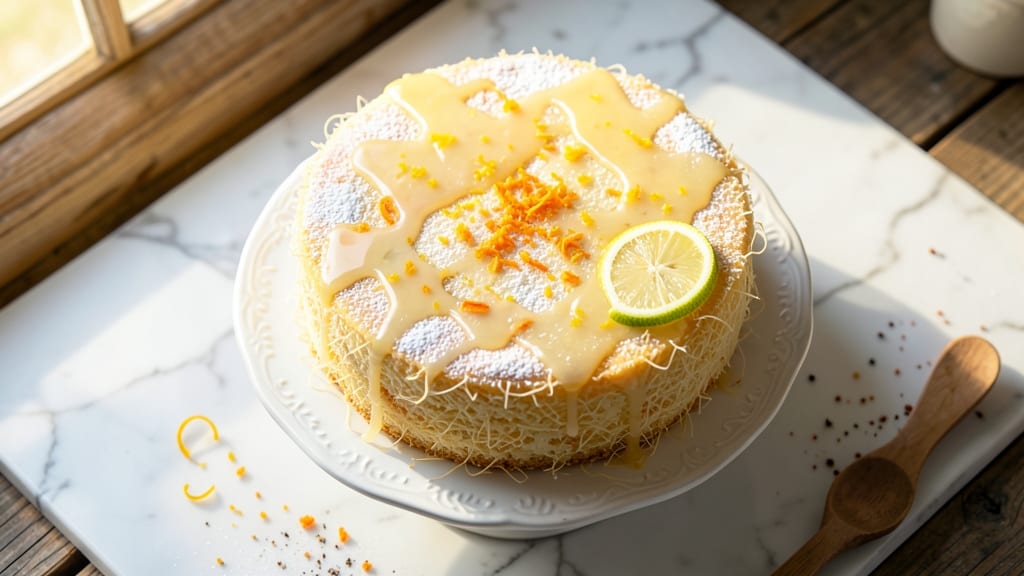 Angel Hair Cake Recipe: Ethereal Lightness With Citrus Zing