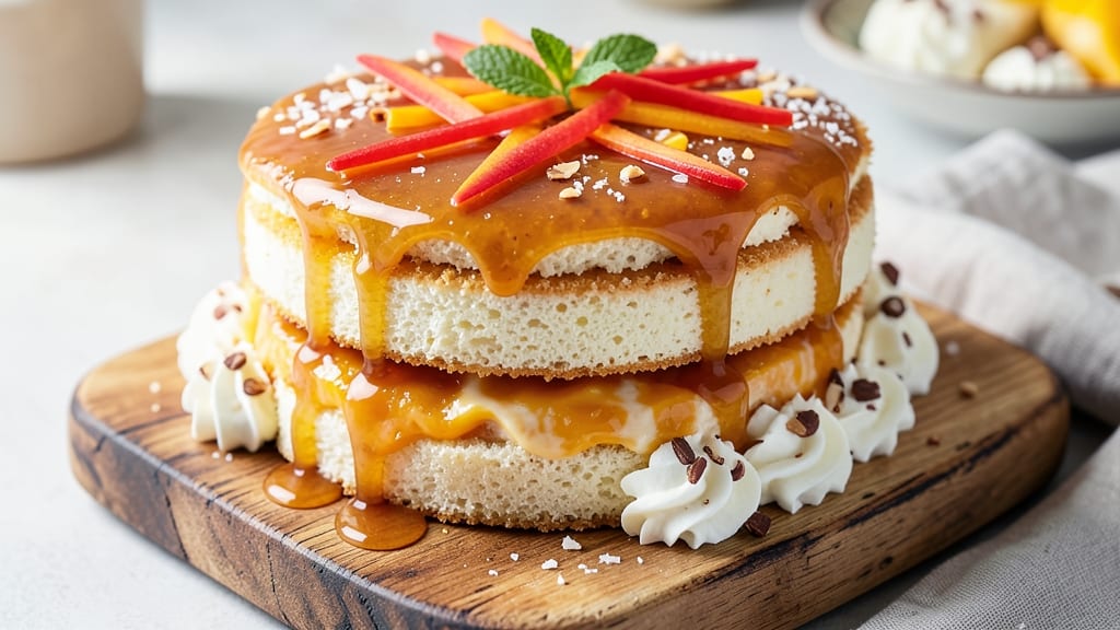 Asian Mango Cake Recipe: Tropical Layers of Sweet and Tangy Bliss