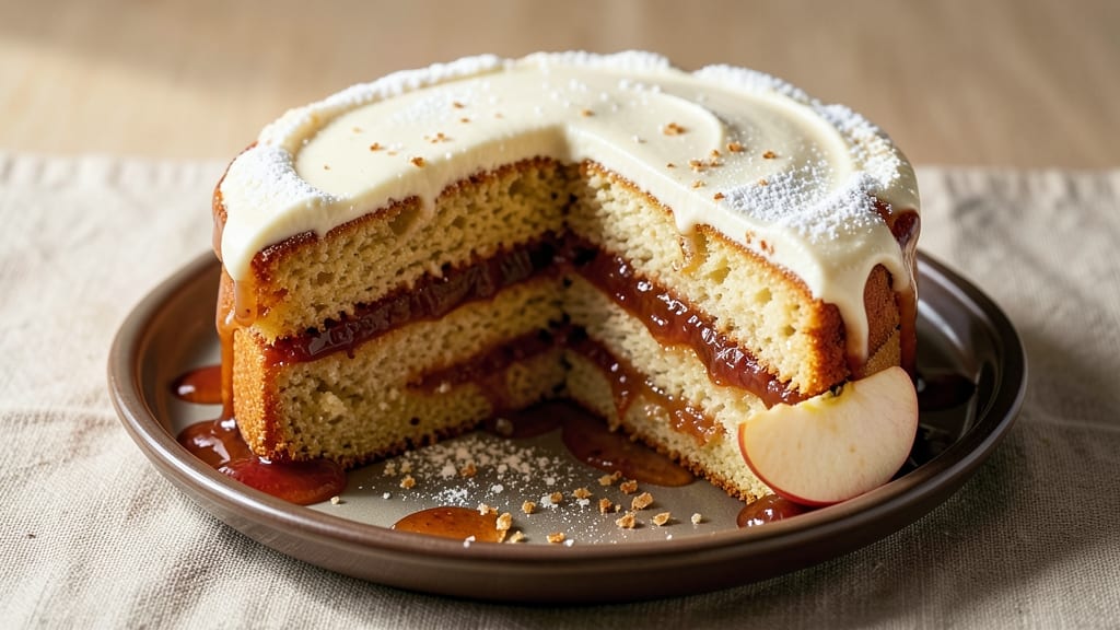 Apple Jam Cake Recipe: Spiced Fruit Swirls and Buttery Crunch in One Pan