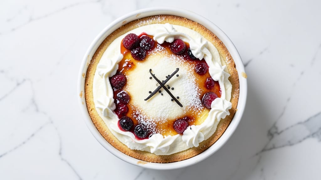 Angel Food Cheesecake Recipe: Light-as-Air Cloud With Vanilla Bean Swirls