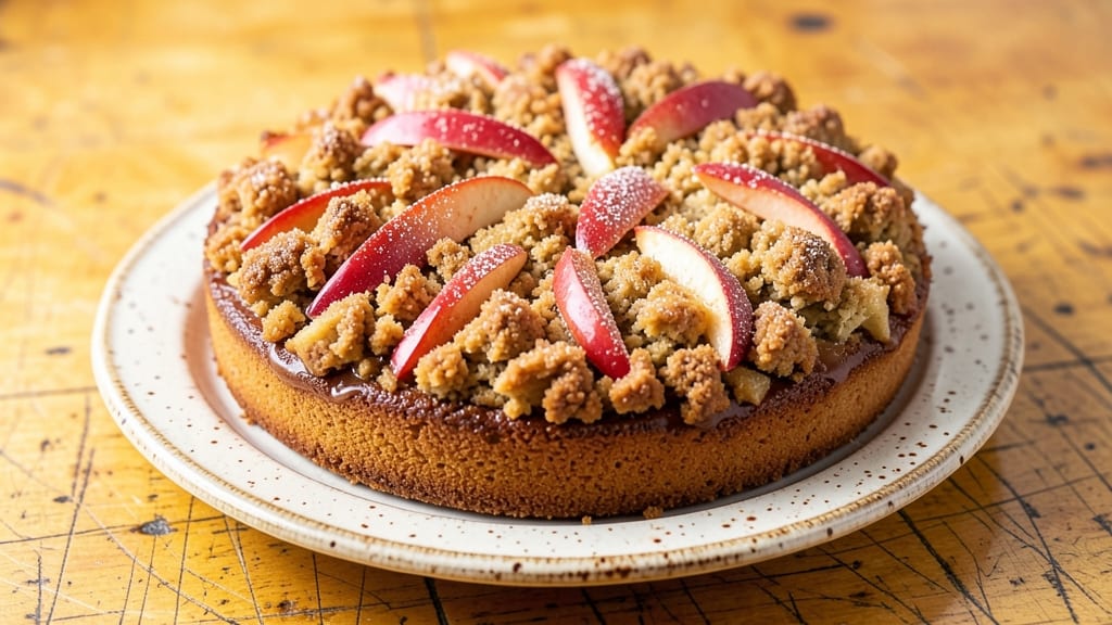 Apple Cinnamon Streusel Cake Recipe: Warm Spiced Layers and Buttery Crunch Top