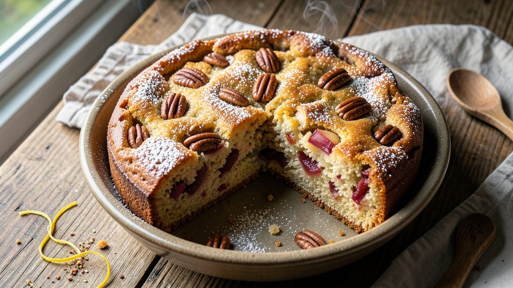 Apple Pecan Spice Cake Recipe: Warm Vanilla-Spiced Layers with Crunchy Pecan Topping