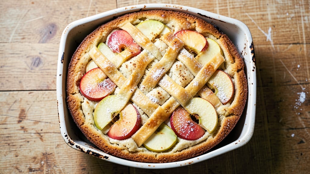 Mary Berry's Apple Cake Recipe: Spiced Apple Filling and Buttery Streusel Crunch